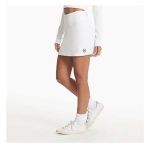 Vuori Volley Skirt Long White XS
